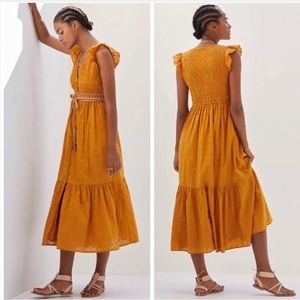 Anthropologie Peregrine Maxi Dress